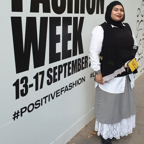 Dr. Sheila Kazi at London Fashion Week 2019