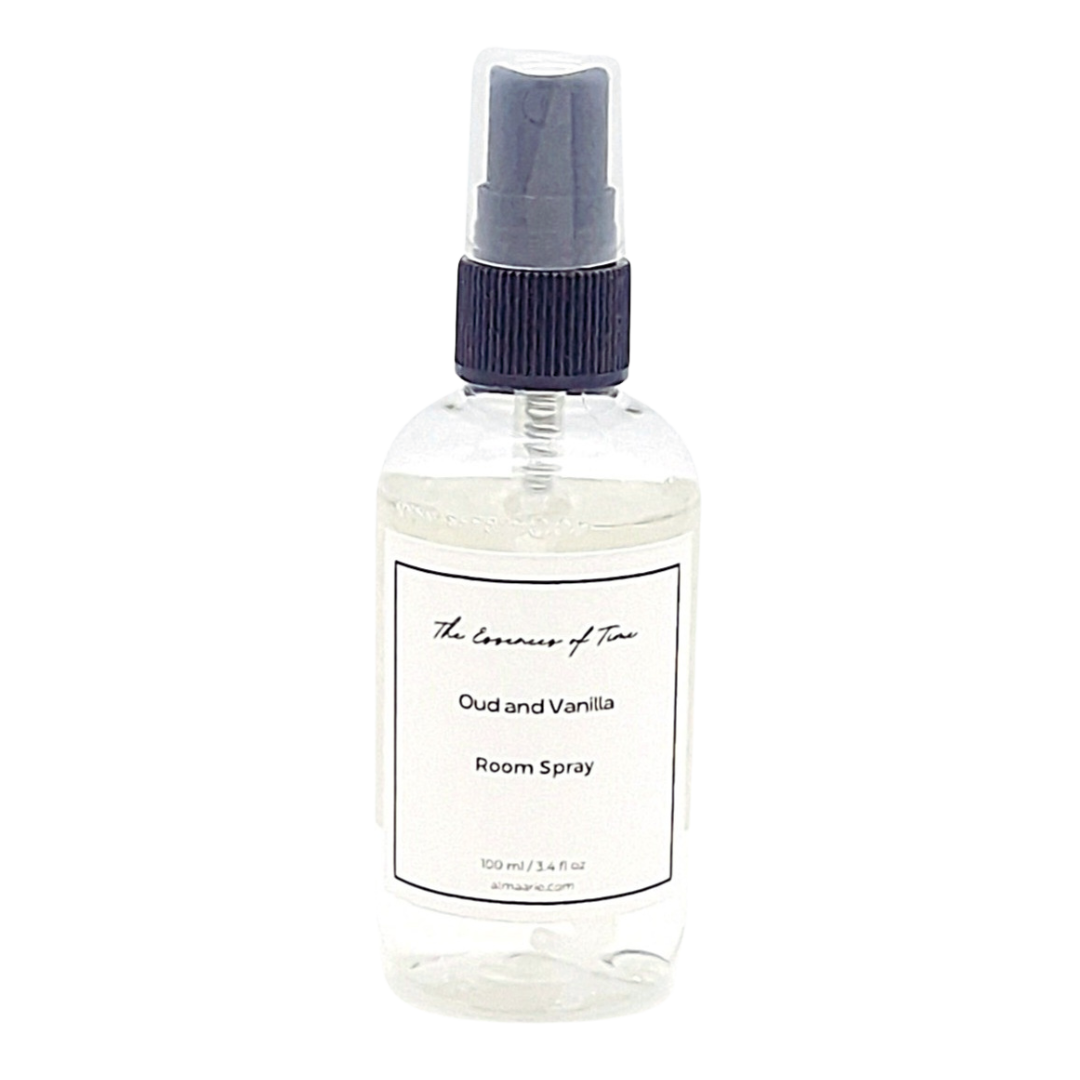 Vanilla and Oud scented room spray