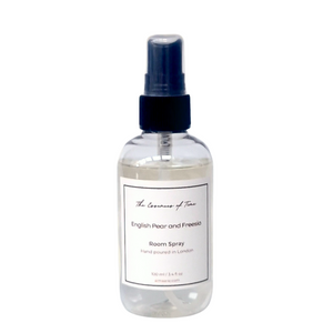 English Pear and Freesia scented room sprays at almaarie.com