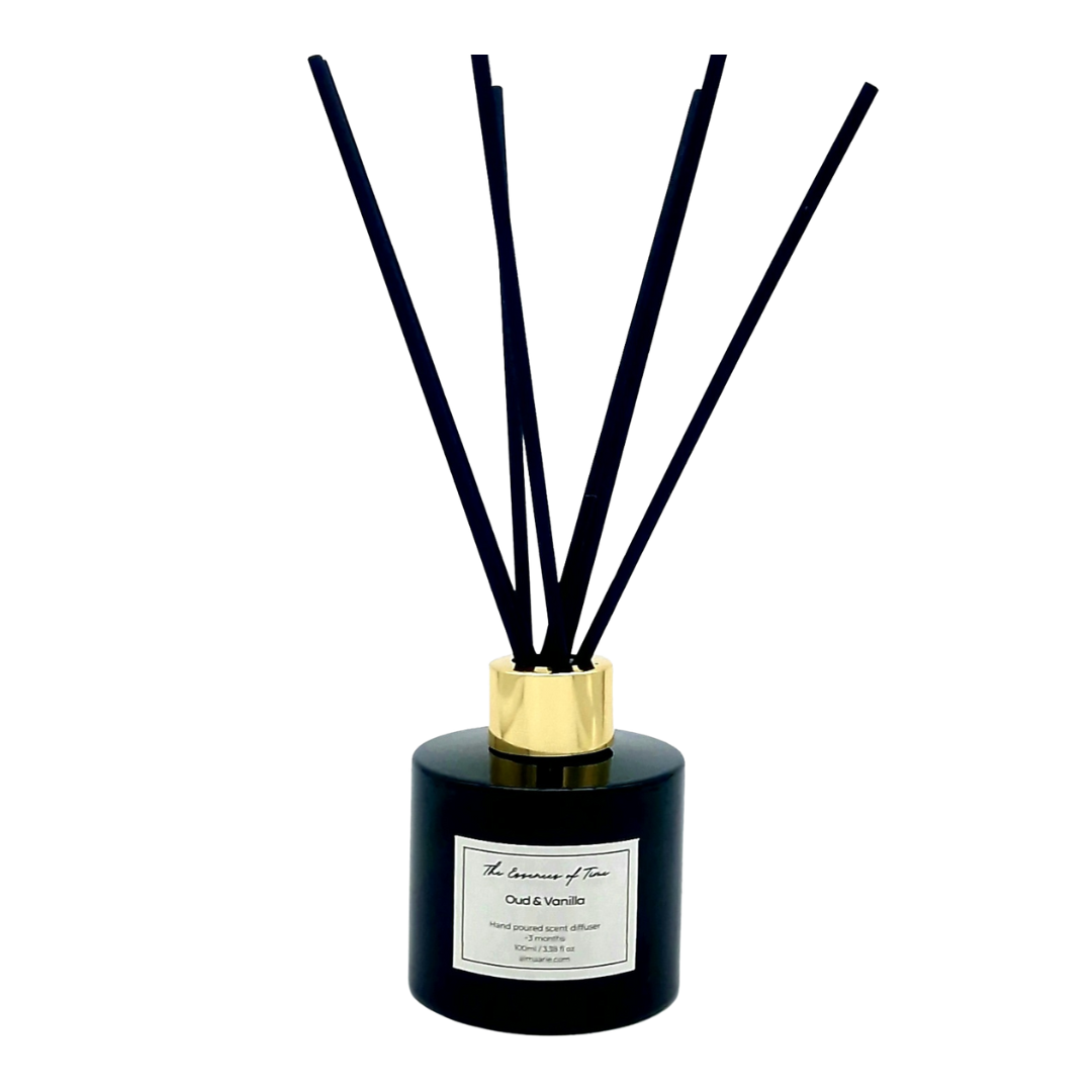 Vanilla and Oud reed diffuser